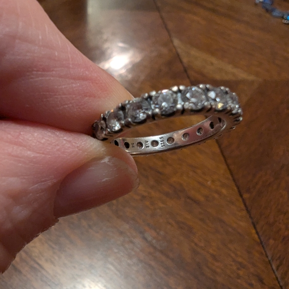 Pandora Jewelry - Pandora Sterling Silver Eternity Ring Size 7